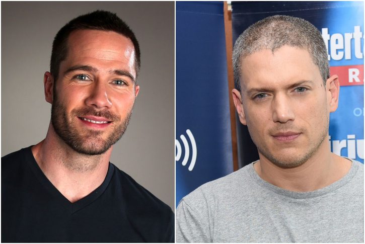 Wentworth Miller and Luke MacFarlane