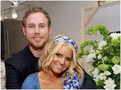 Jessica Simpson and Eric Johnson