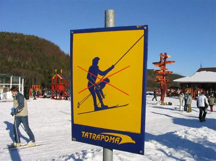 Misunderstood Message on the Slopes