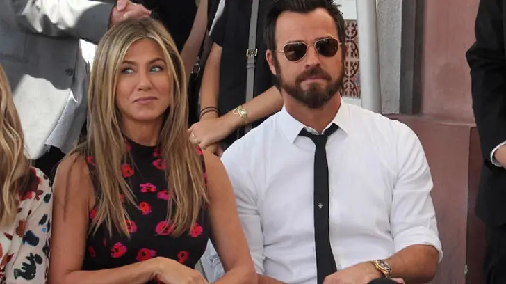 Justin Theroux on Jennifer Aniston.