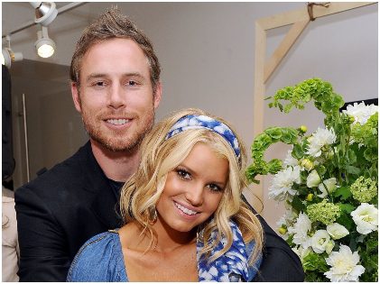 Jessica Simpson and Eric Johnson