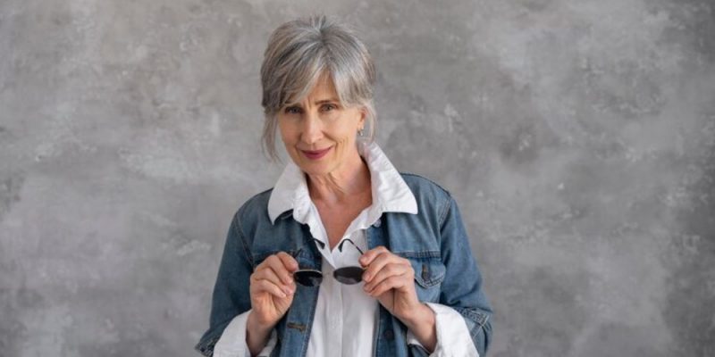 Short hair styles for women over 60