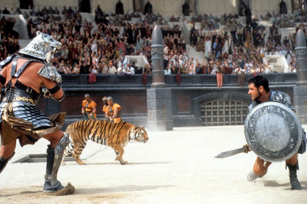 Where was the Movie Gladiator filmed?