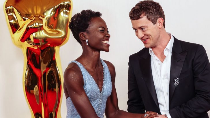 Joseph Quinn and Lupita Nyong'o