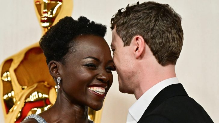 Joseph Quinn and Lupita Nyong'o