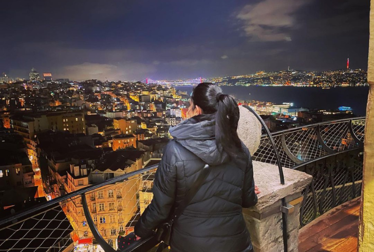 Galata Tower in Istanbul with beautiful views